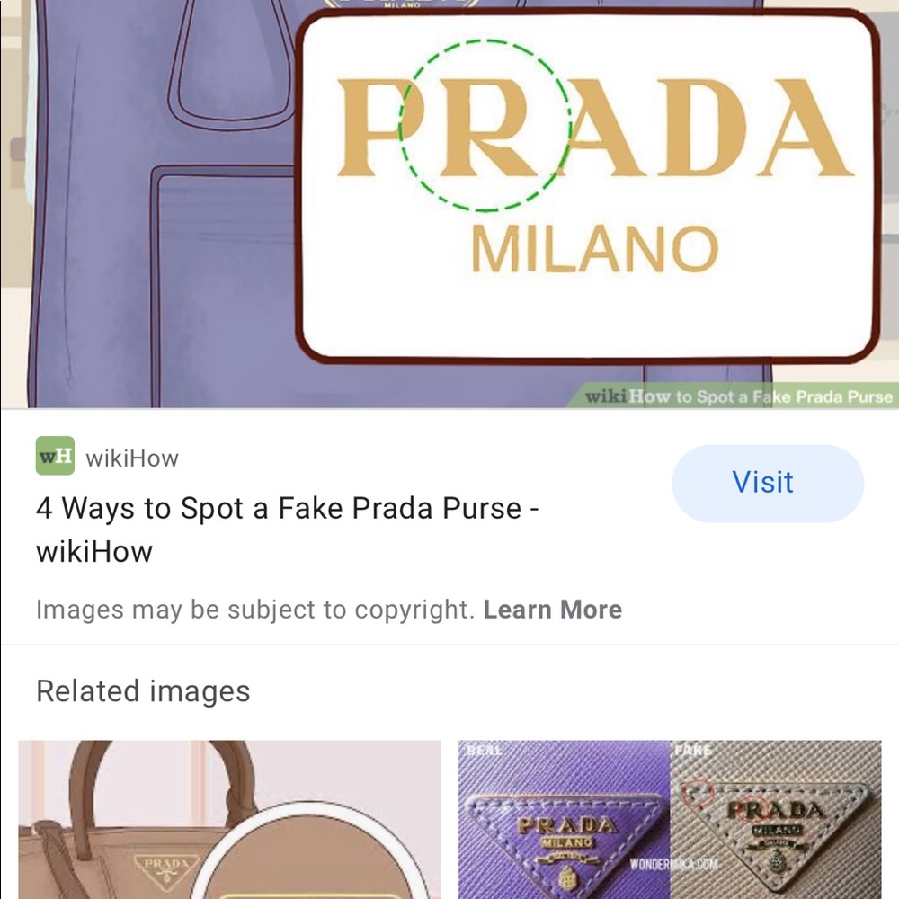 Authentic Prada Wallet - Picture 8 of 8